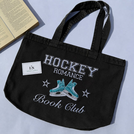 Hockey Romance Book Club Tote Bag