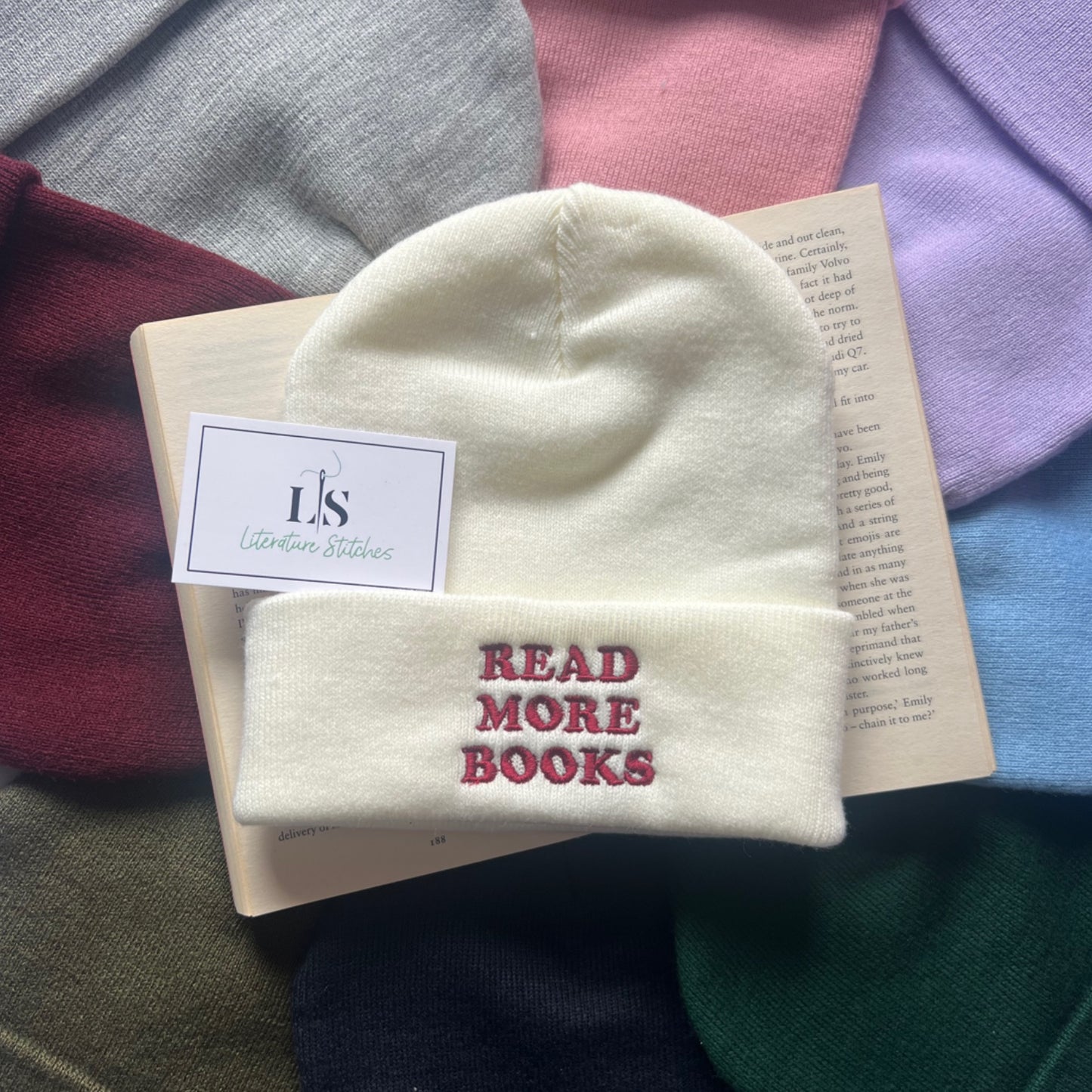 Read More Books Beanie