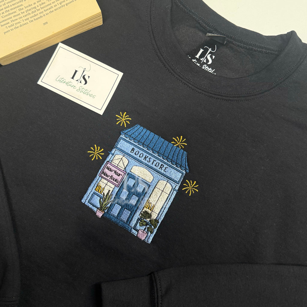 New year bookstore sweatshirt
