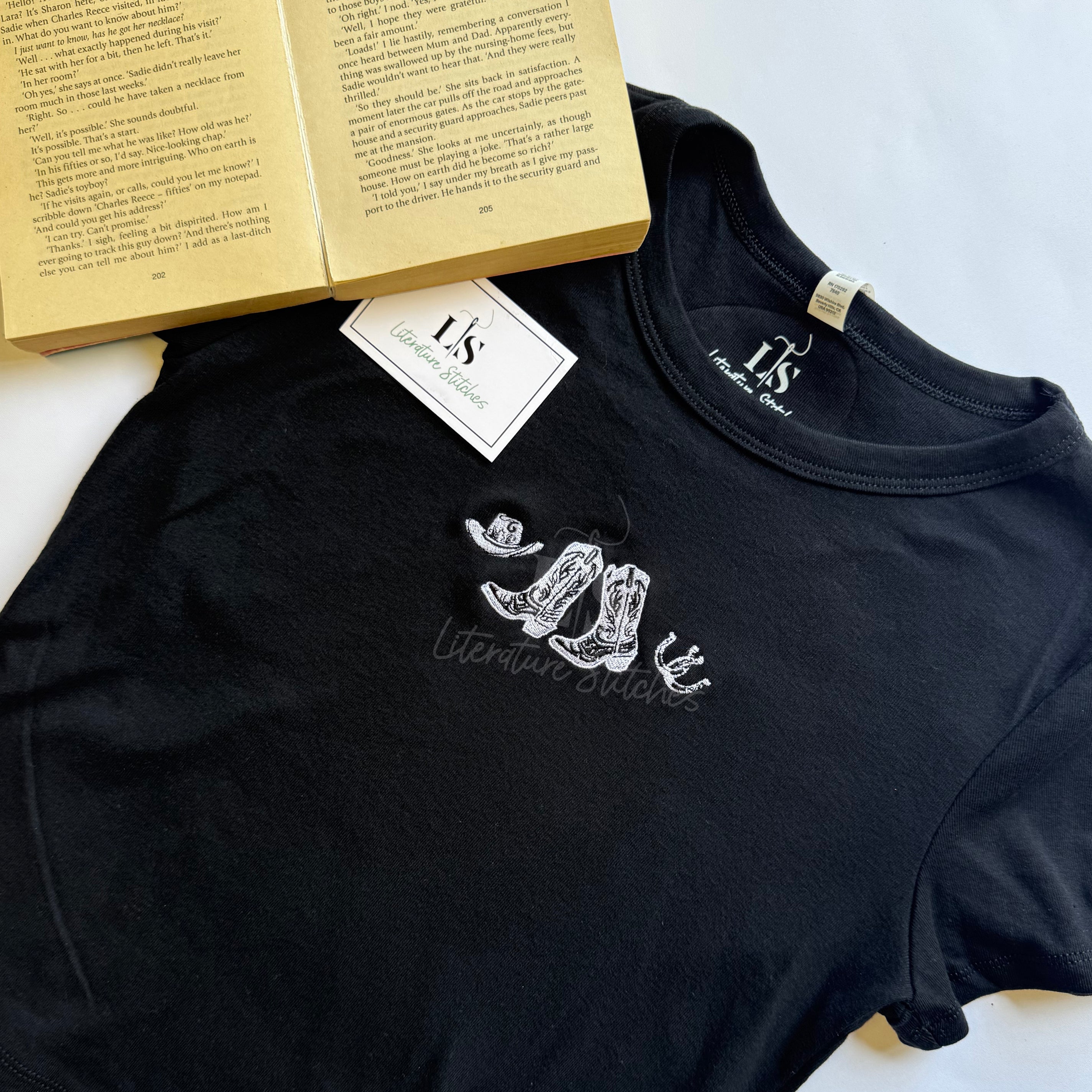 Cowboy Boots - Baby Tee