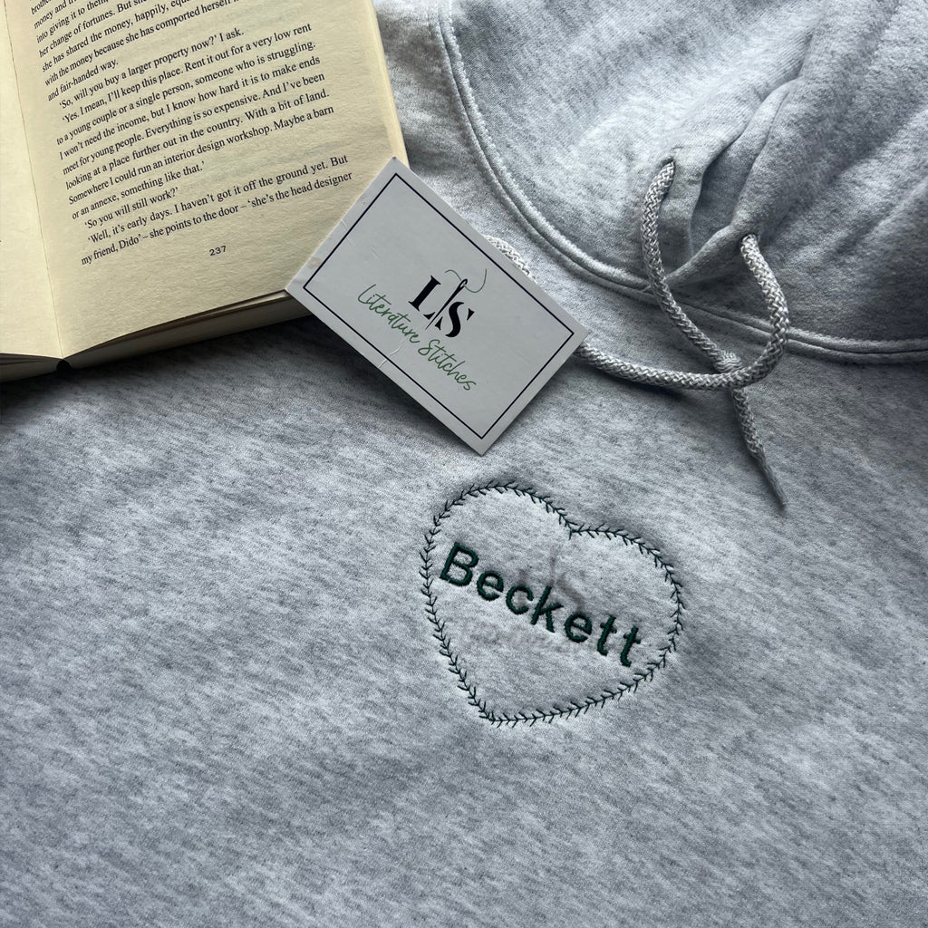 custom book boyfriend hoodie