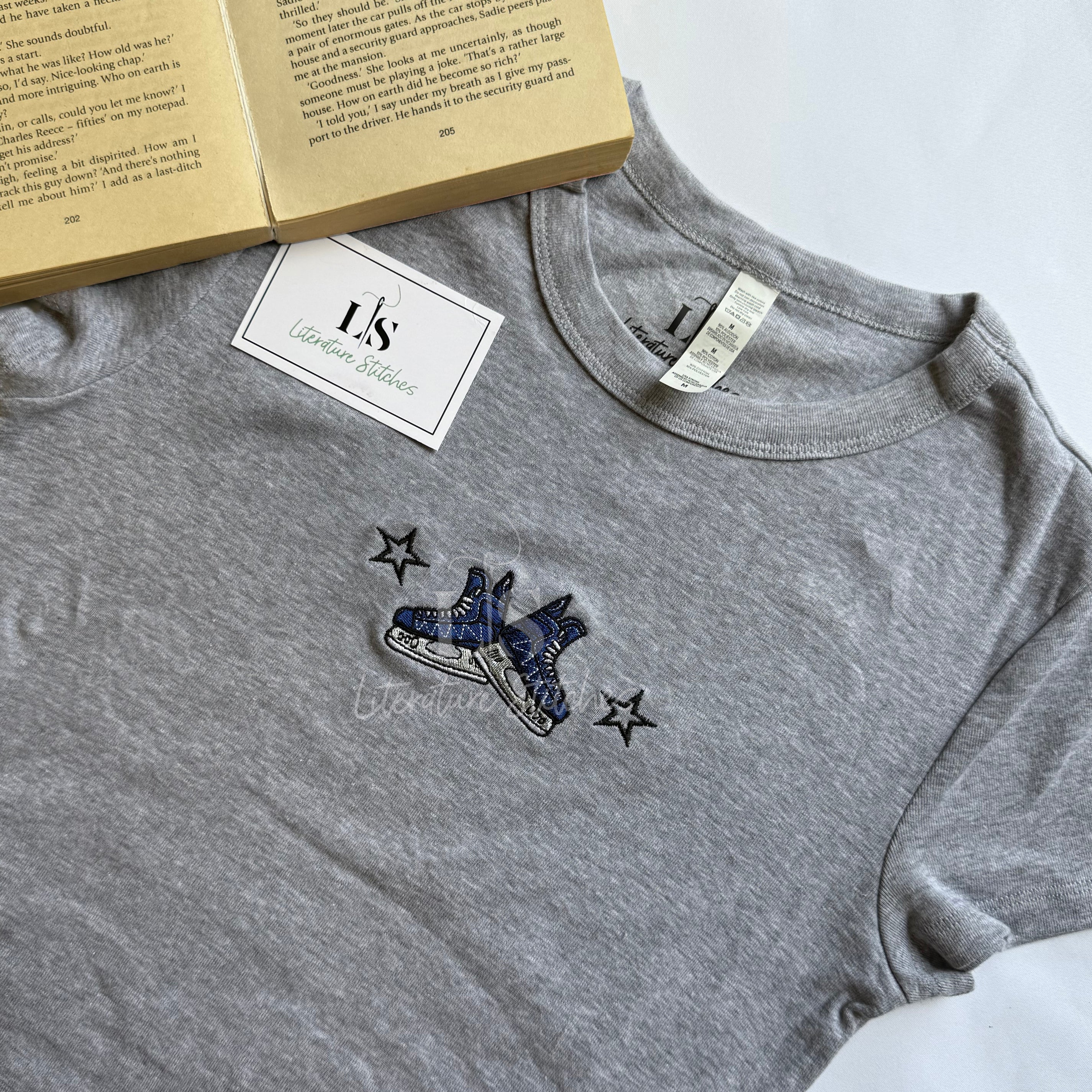 Hockey Skates - Baby Tee