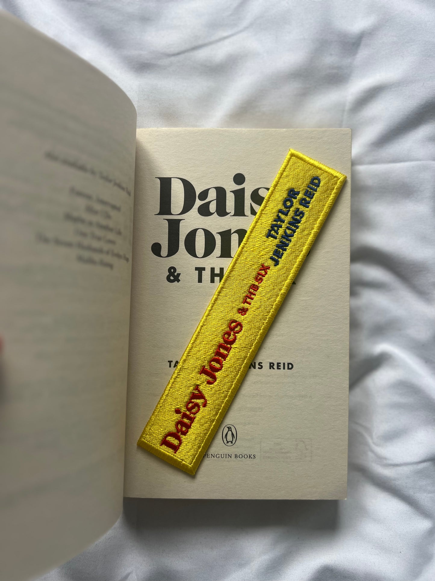 Daisy Jones & the six bookmark