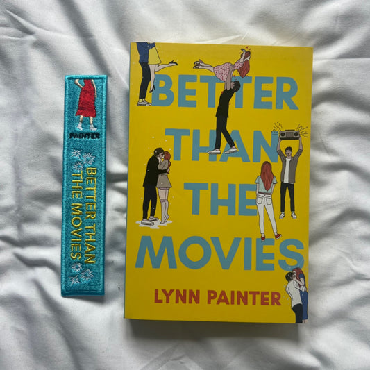 Better than the Movies Embroidered bookmark