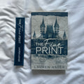 The Fine Print Embroidered bookmark