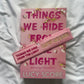 Things We Hide From the Light Embroidered bookmark