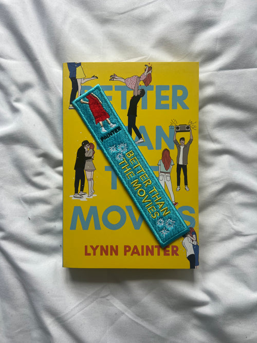 Better than the Movies Embroidered bookmark