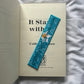 It starts with us Embroidered Bookmark