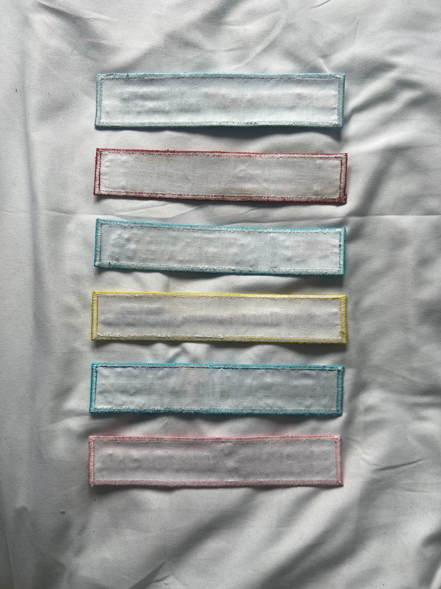 Embroidered bookmark bundle