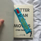 Better than the Movies Embroidered bookmark