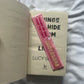 Things We Hide From the Light Embroidered bookmark