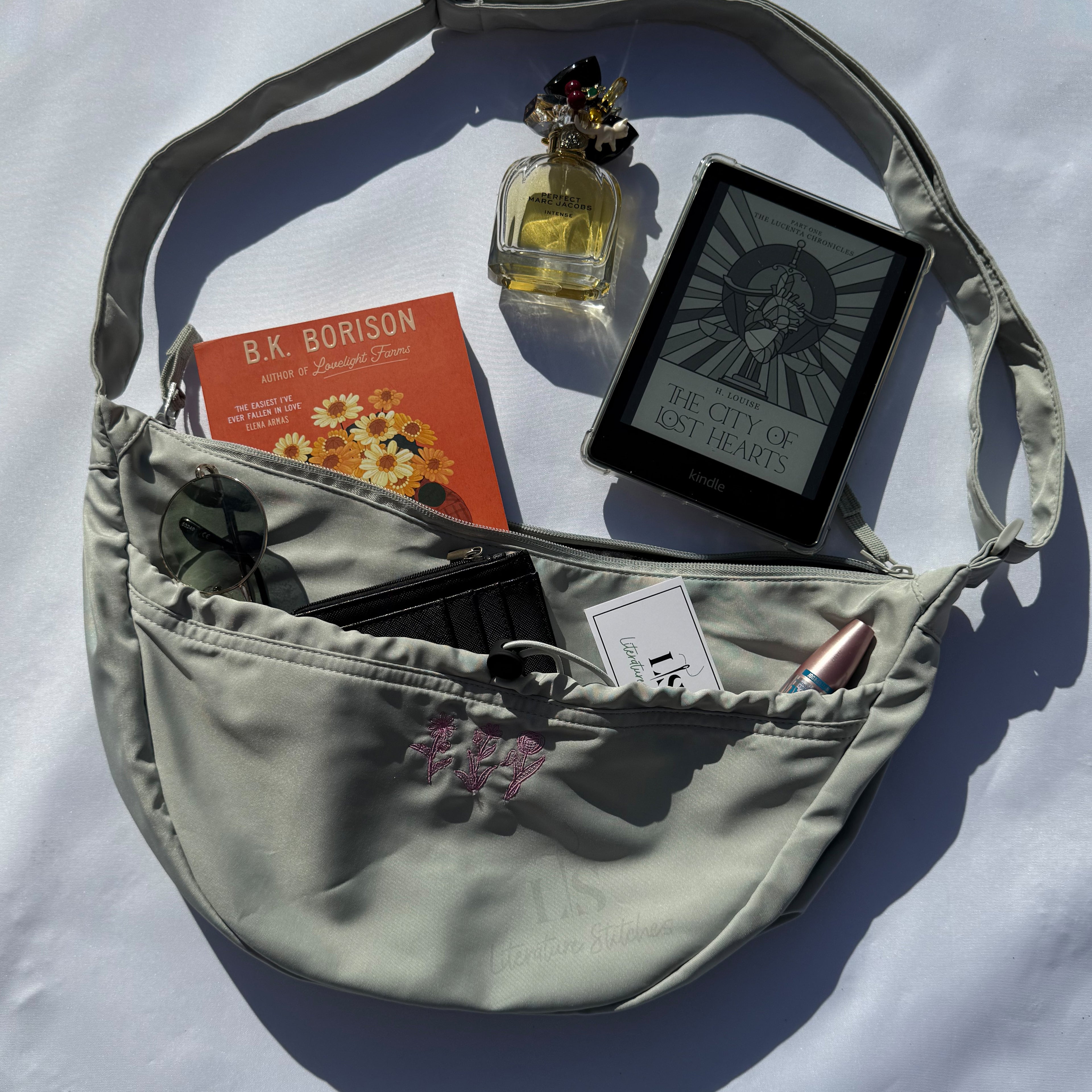 wildflowers crossbody bag